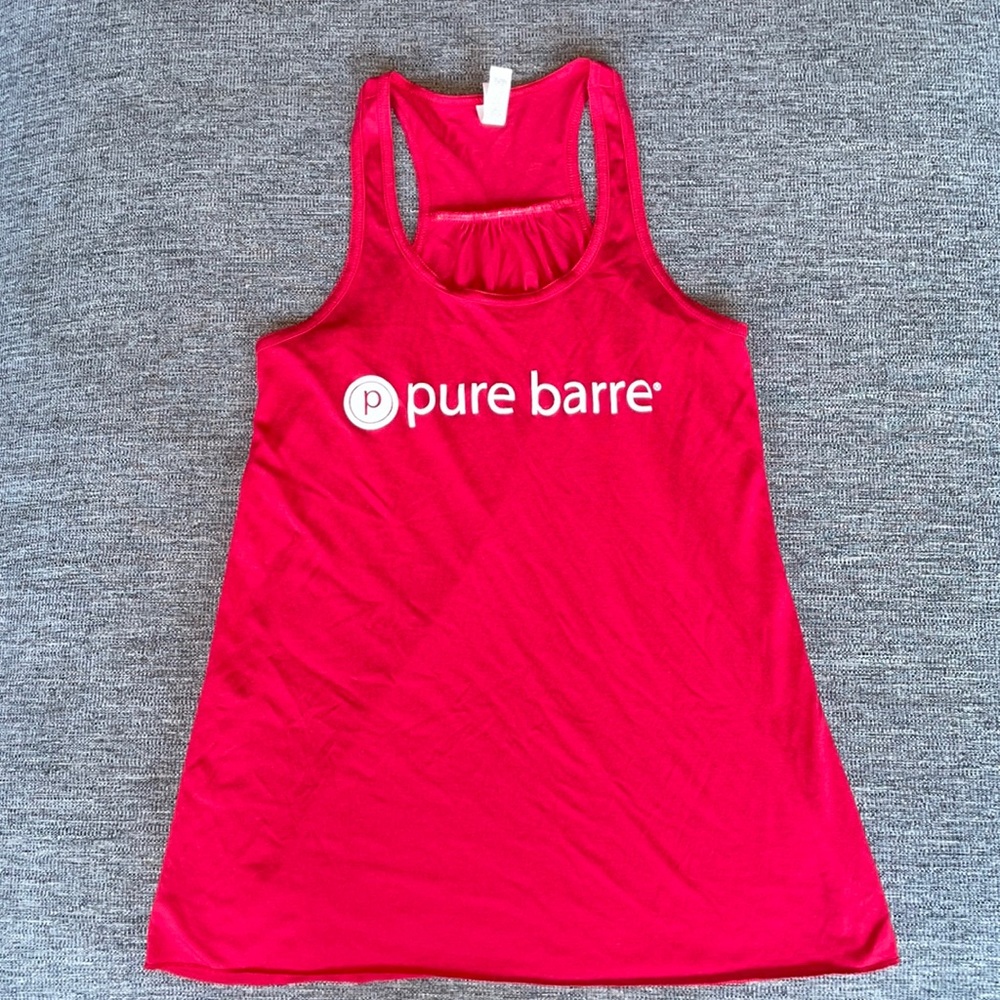 Pure barre logo tank